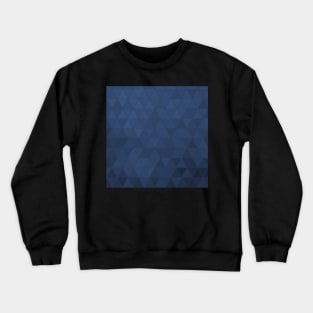 Blue Triangles Crewneck Sweatshirt